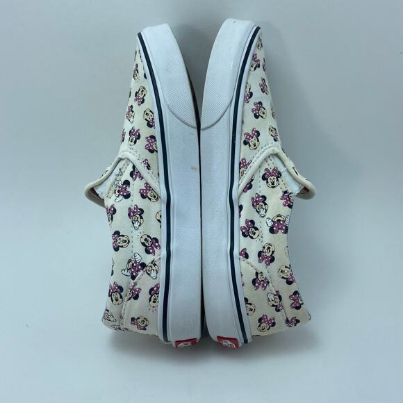 DISNEY X VANS “Minnie Mouse & Friends” Slip On Shoes Youth Kids Size 5 - Picture 6 of 12